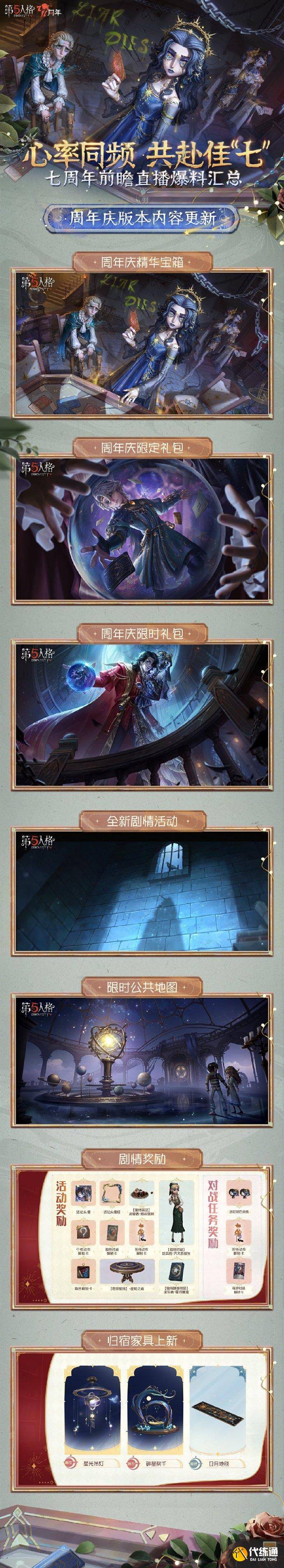 第五人格七周年年度发布会内容 第五人格七周年年度发布会有哪些内容（3）